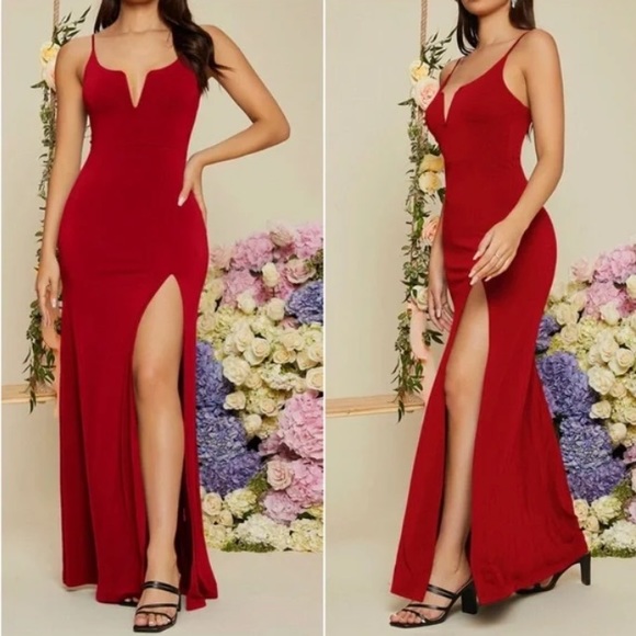 Luxe black one shoulder party formal evening prom wedding  dress - Picture 7 of 7